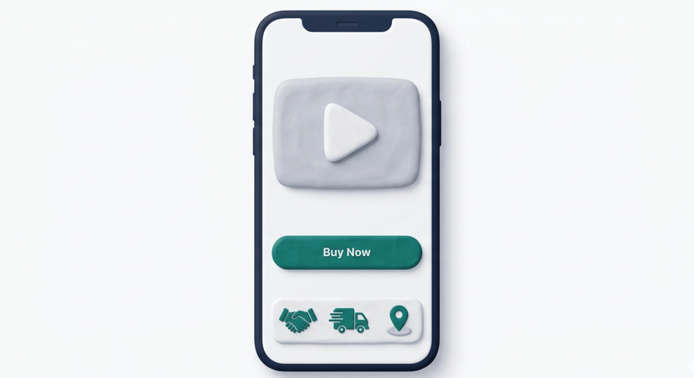 إعدادات صفحة هبوط المنتج وشارات الثقة